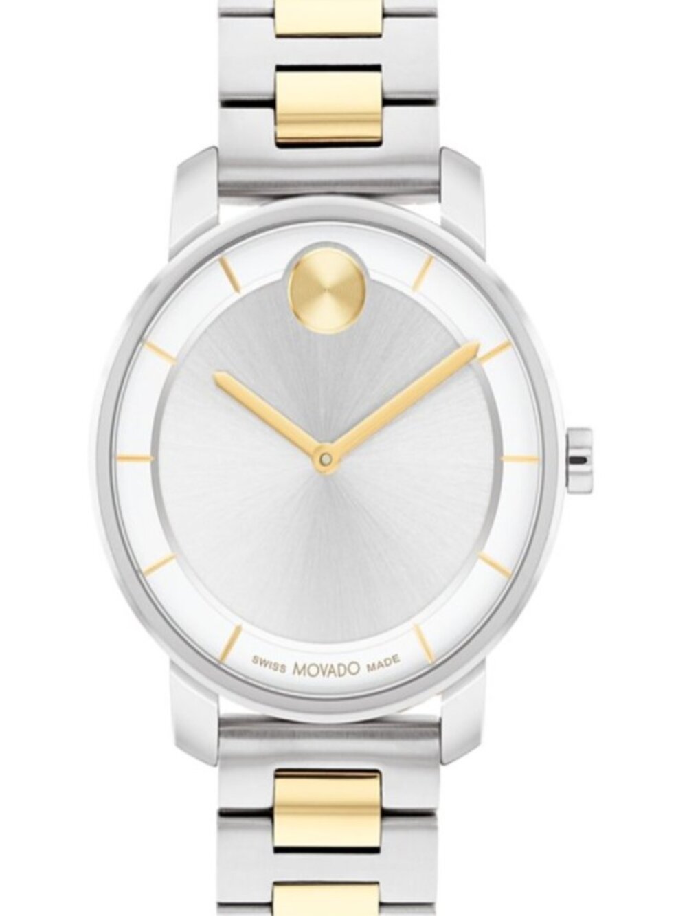 Movado Women's Bold Access Swiss Quartz Two Tone Stainless Steel Watch 34mm
